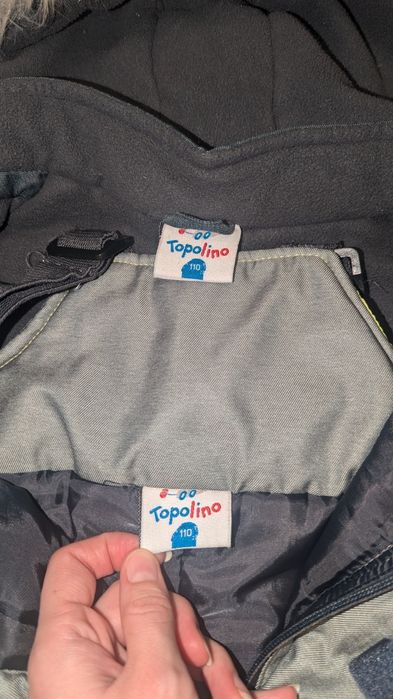 Зимовий термо комбінезон куртка + штани Topolino 110см(+6) + шапочка