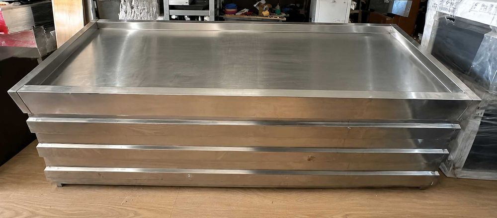 Expositor neutro de Peixaria em Inox – Excelente Oportunidade