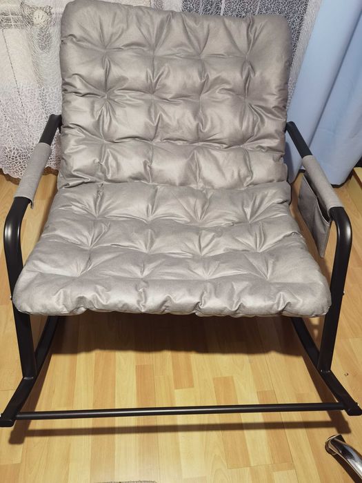 Fotel bujany ogrodowy