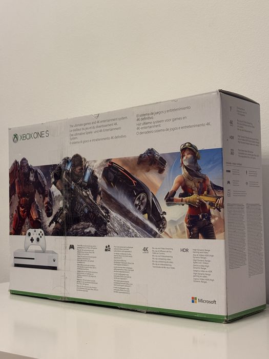 Konsola Xbox One S 1TB Biała + Pad Mineral Camo + Kable + Pudełko  REZERWACJA
