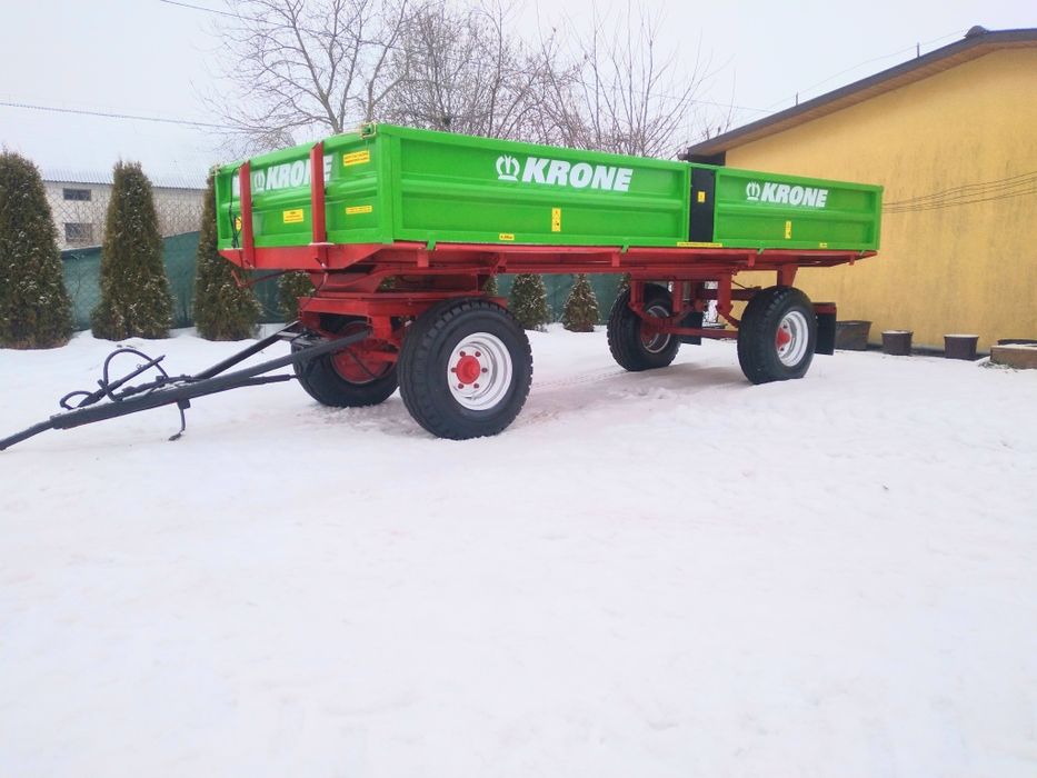 Wywrotka  2 Strony kiper  KRONE Niska  Kaczka Kiper   Nowa burta