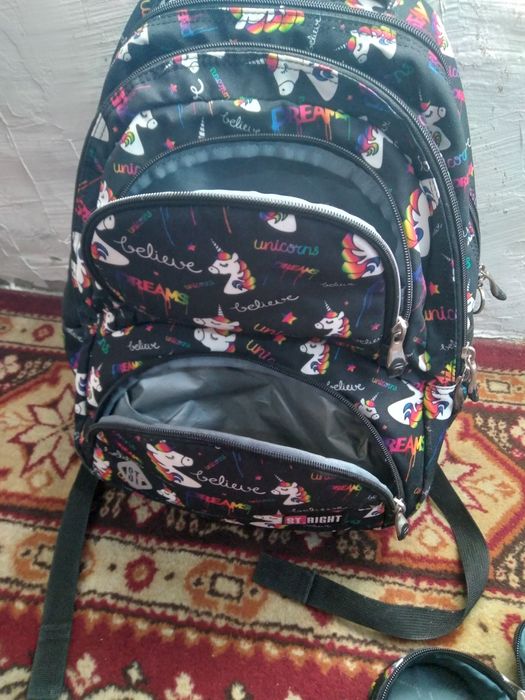 Plecak czarny w junikorny.
