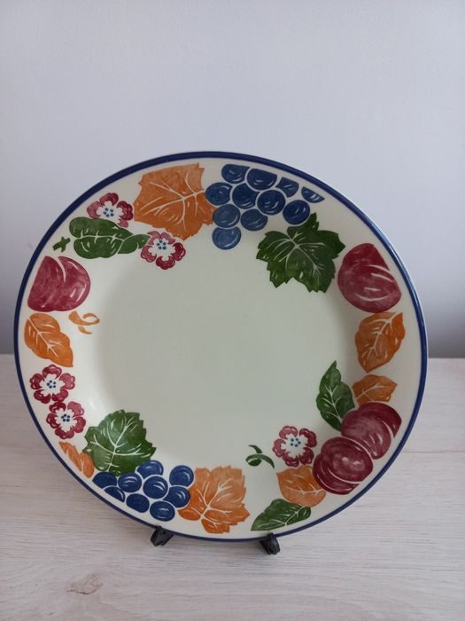 Kolekcjonerski talerz ręcznie malowany  - Staffordshire Tableware