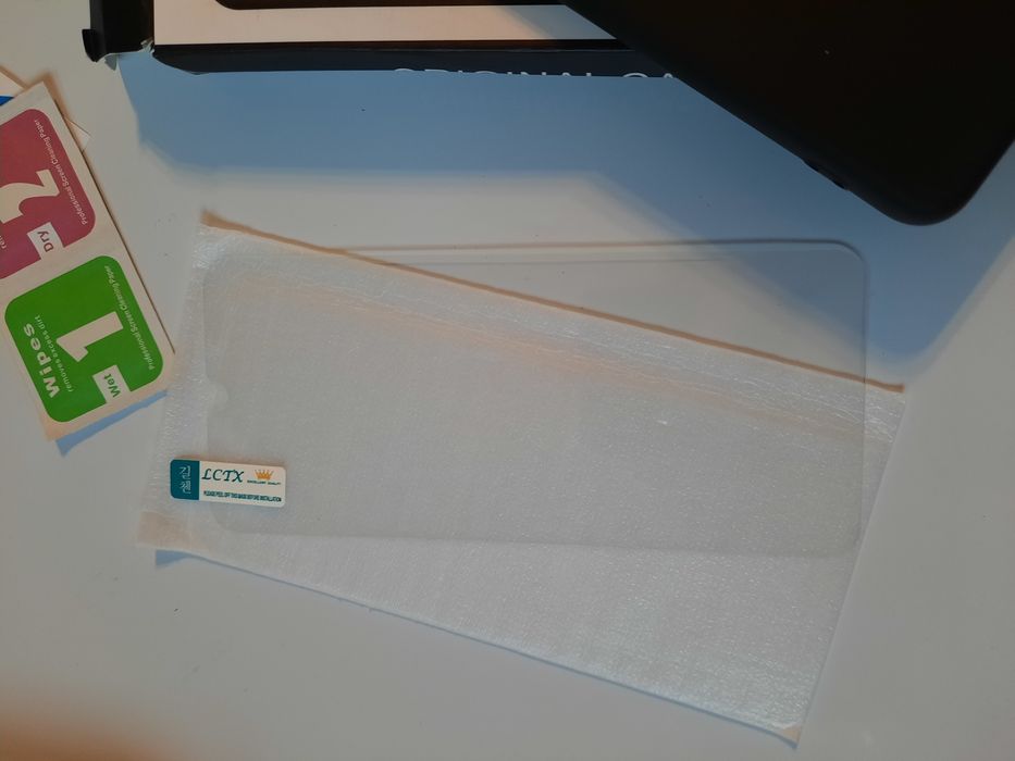 Etui na Samsung Galaxy a32 5g silikon z mikrofibrą z szkłem ochronnym