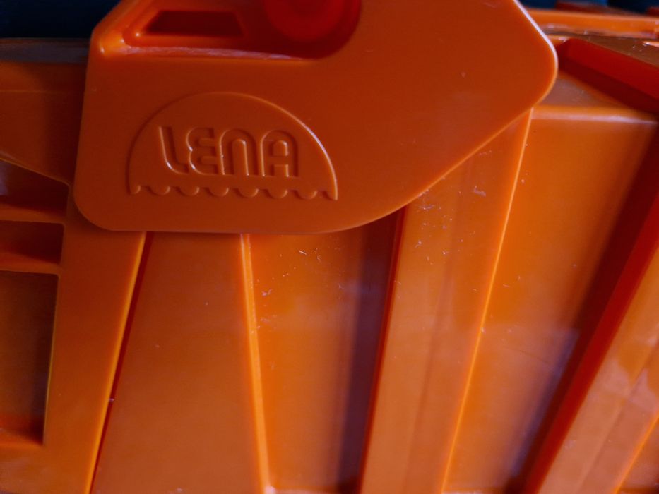 Śmieciarka duża Lena 2 kosze