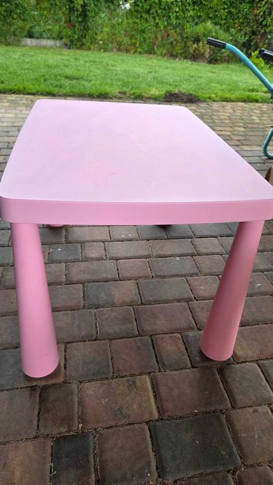 Stolik krzesło taboret meble Mammut Ikea