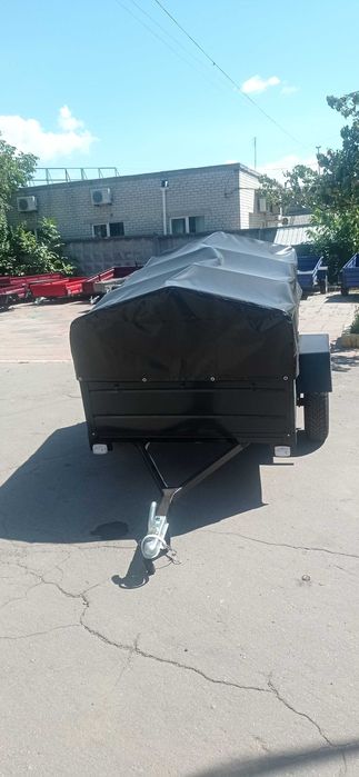 Автомобильный одноосный прицеп 2000х1300,документы.