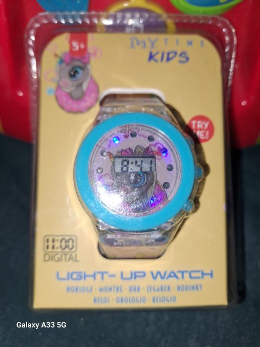 Świecąc zegarek dla dzieci NOWY