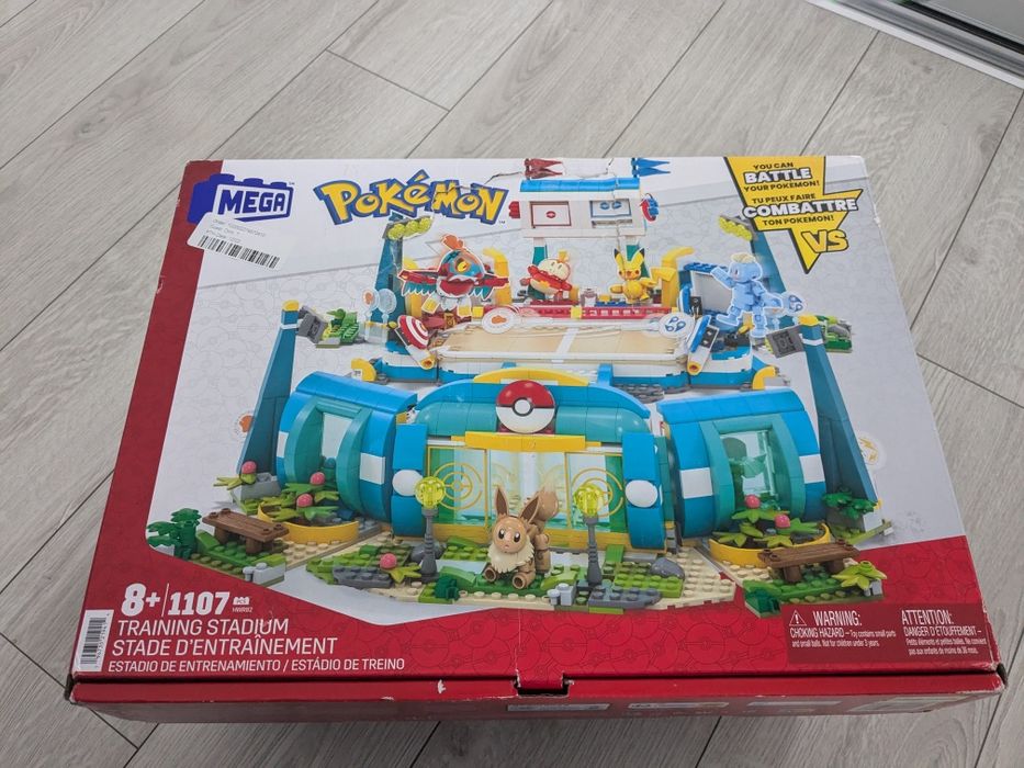 Mega Pokemon training stadium hwr82 pikachu eevee lego конструктор