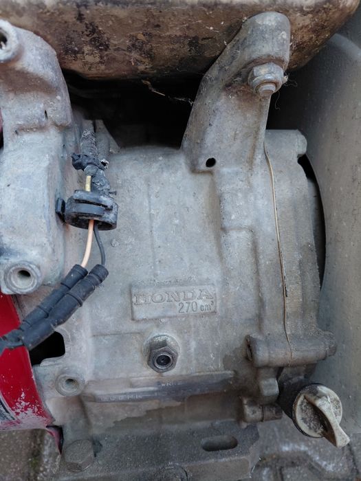 Spalinowa pompa wody, silik honda