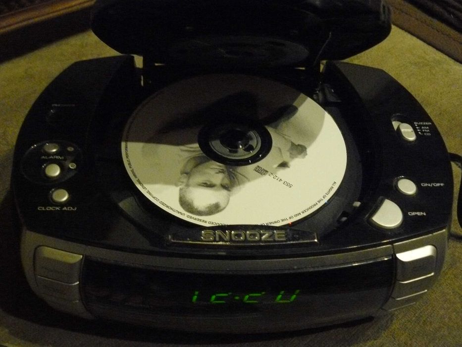 Radiobudzik Karcher z odtwarzaczem CD