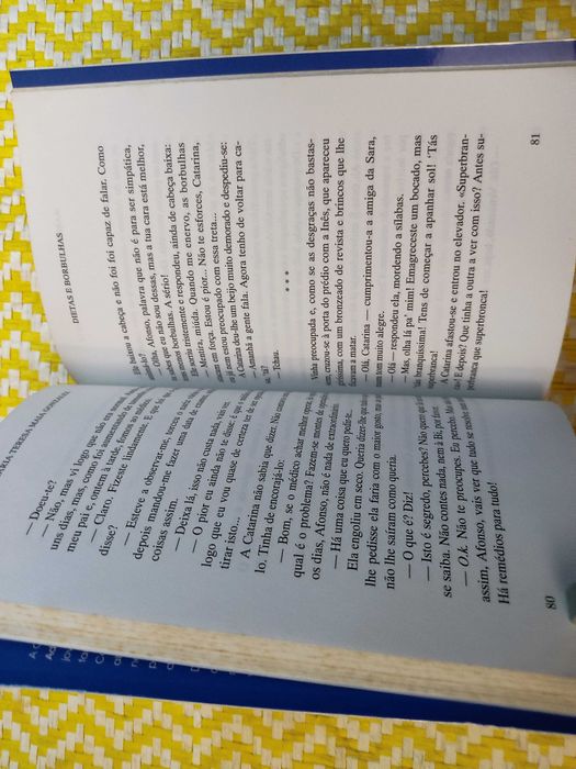 DIETAS E BORBULHAS – 
Maria Teresa Maia Gonçalves