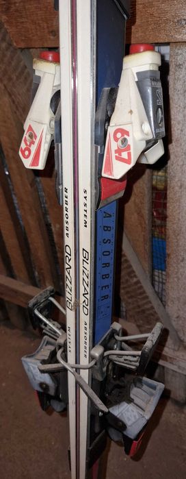 Sprzedam zabytkowe, używane narty blizzard