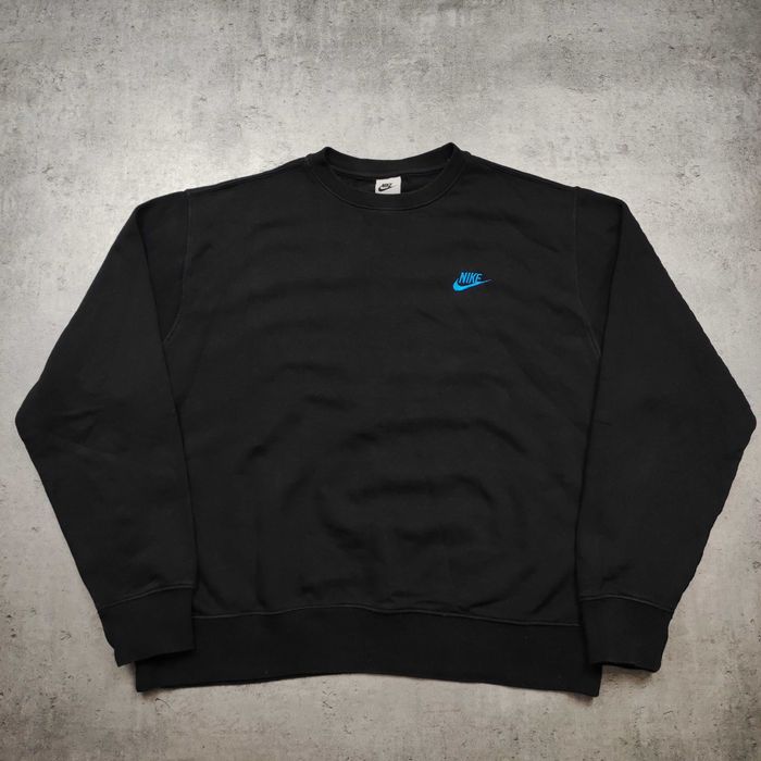 MĘSKA Bluza Bawełna PREMIUM Sportswear Haft Logo Dresowa Nike Active