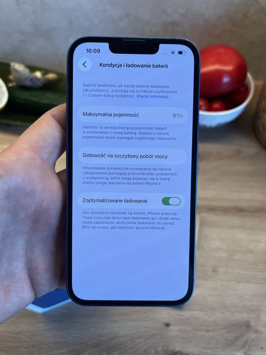 Iphone 13 128GB  | Niebieski | 81%