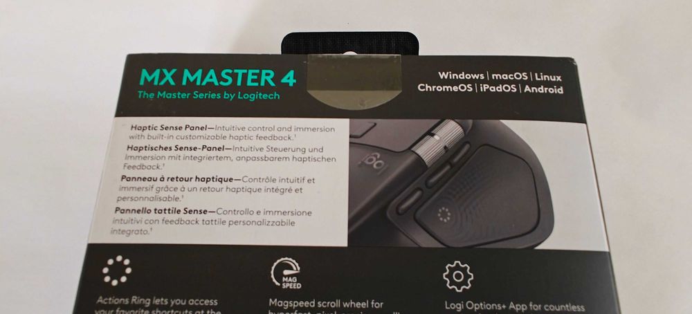 Mysz Logitech MX Master 4 - nowa, zaplombowana