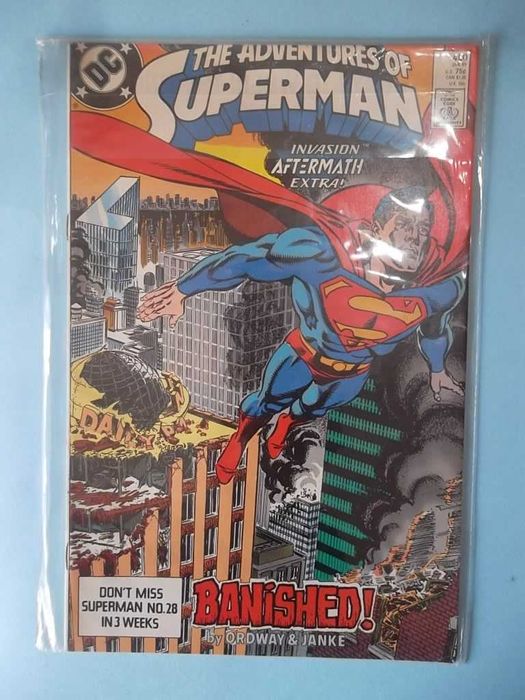 Comics DC vintage keys Superman, War of the Gods, etc