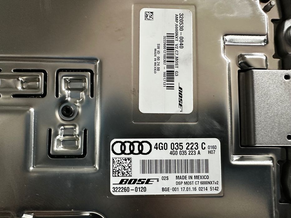 Amplificador  de som Bose Audi