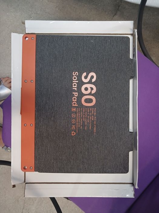 painel solar dobrável 60W