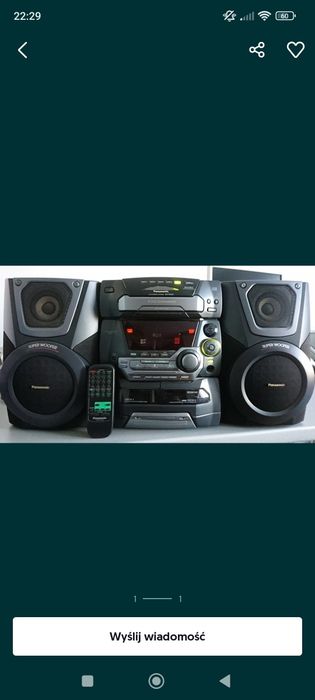 Wieża segmentowa duża Panasonic