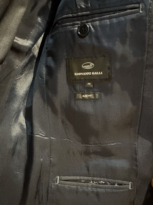 Fato Clássico Slim Fit Giovanni Galli