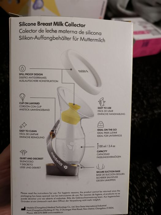 Copo Coletor de leite materno da Medela