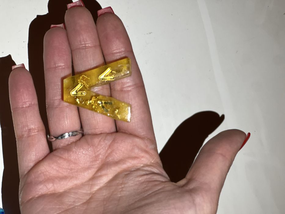 Porta chaves com inciais letras