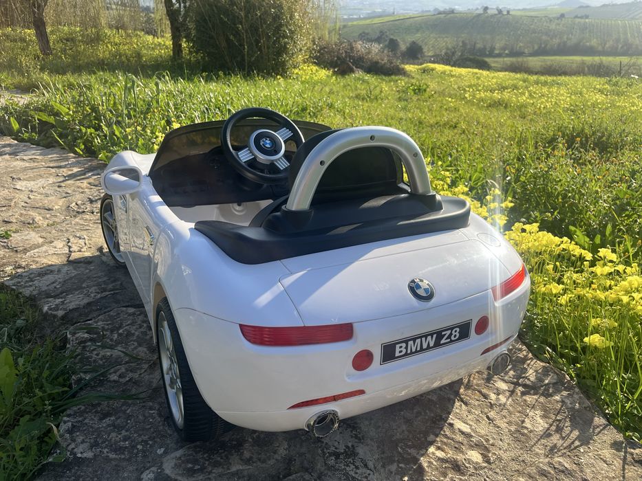 Carro eletrico de criança BMW branco