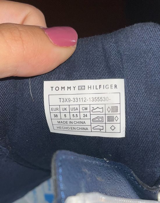 Sapatilhas da Tommy Hilfiger