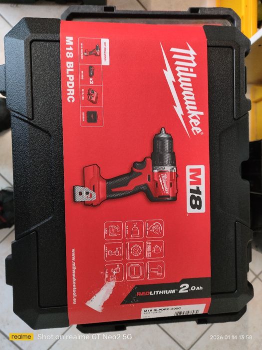 Wkrętarka Milwaukee M18 BLPDRC