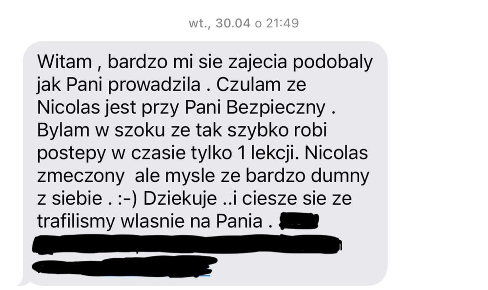 Nauka pływania, terapia w wodzie, duże doswiadczenie