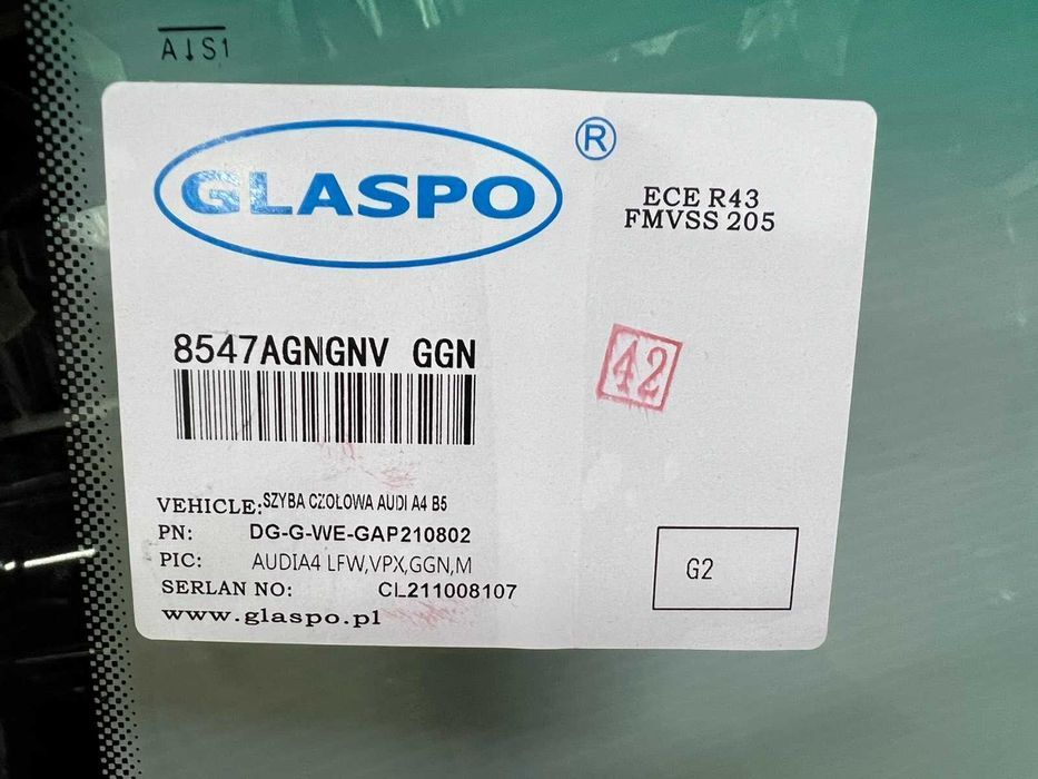 Лобовое стекло Ауди А4 Б5 Лобове скло Ауді Польское высокое качество