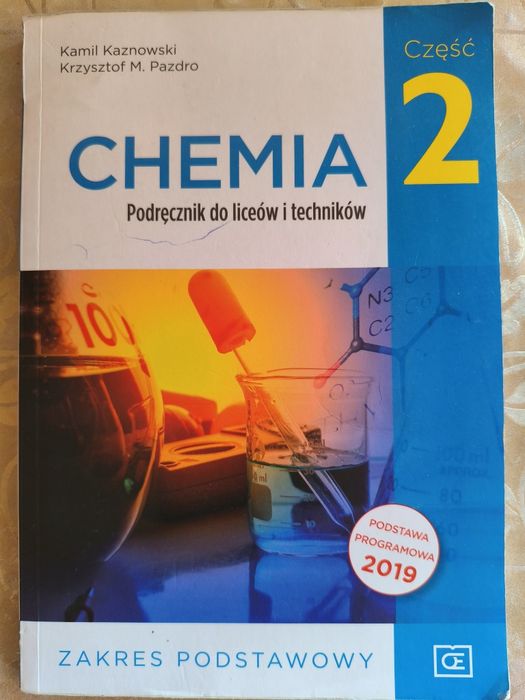 Chemia 2, podręcznik zakres podstawowy