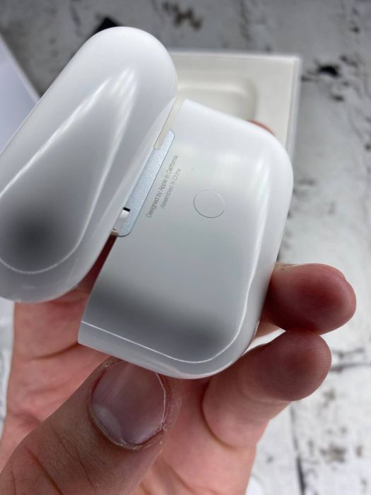 АирПодсPro 2 Lux з шумозаглушенням, чип Airoha AB1563E, MagSafe, Локатор, бездротові Bluetooth навушники + чехол