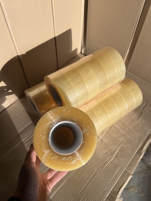 Скотч, стрічка самоклейка, скотч пакувальний 300м 500м