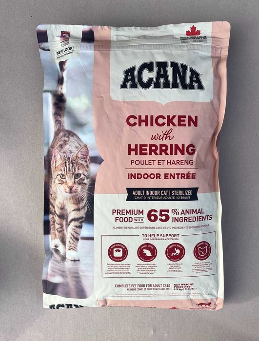 Сухий корм для котів Acana Indoor Entrée Cat 4.5 кг