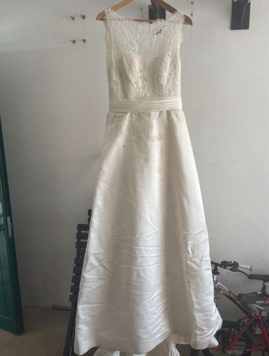Vestido noive white one barcelona