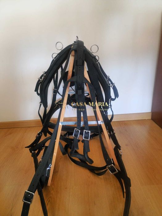 Arreios de Atrelagem - Com Engate Rápido - Novos - Cavalo, Charrete