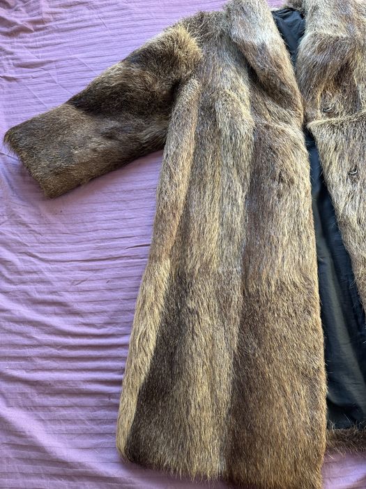 Шуба меховая из нутрии 48-50