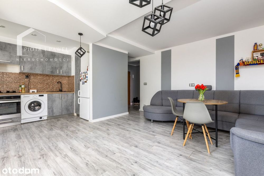 Komfortowe 2-pokojowe mieszkanie 50 m² z balkonem