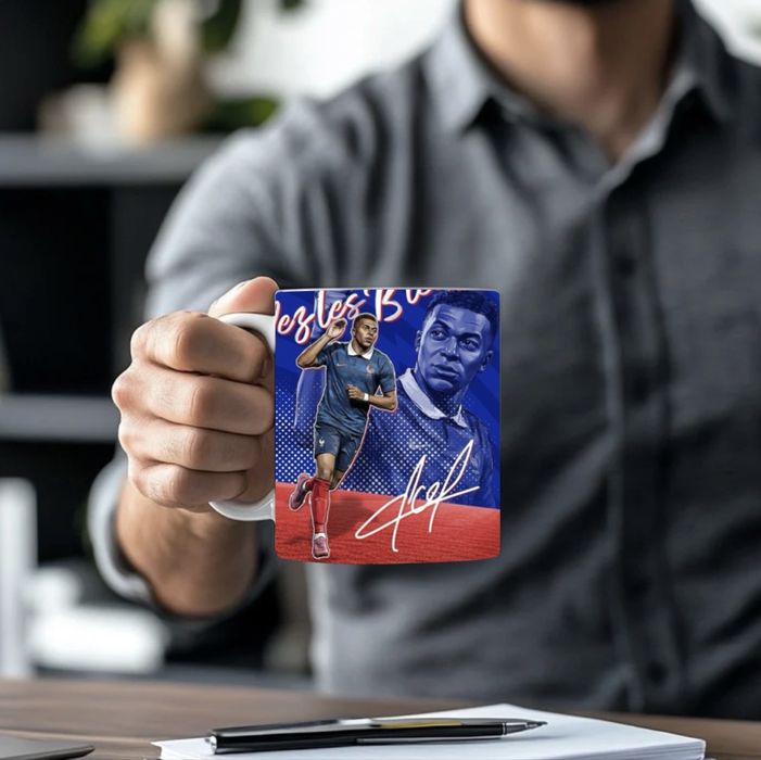 Caneca ceramica Mbappé456003080747100160