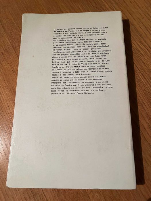 HISTÓRIA DO FUTURO      António Vieira