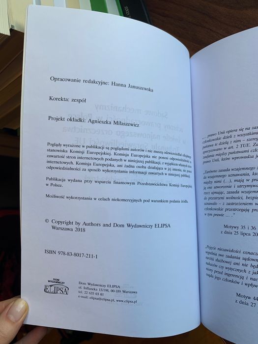 Sądowe mechanizmy ochrony praworządności w Polsce