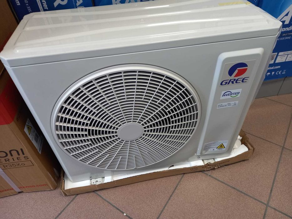 Klimatyzacja Gree Pular Matt PU12M 3,2 kW LEKKO USZKODZONA j. zew