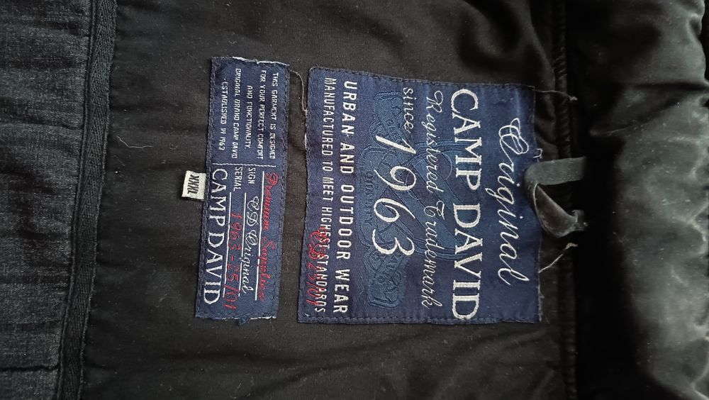 Camp David kurtka męska ocieplana