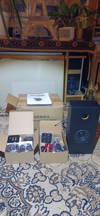 BIAŁY KRUK! Nowy Zestaw Audio Furnika SM-609 Smart Audio Component | Bluetooth USB AUX 12V | Do Łóżka Kampera Domu,Garażu,Warsztatu®