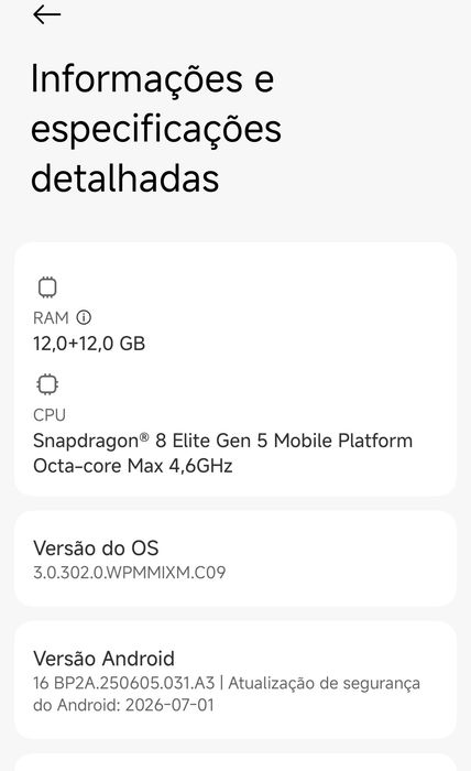Poco F8 Ultra - Novo