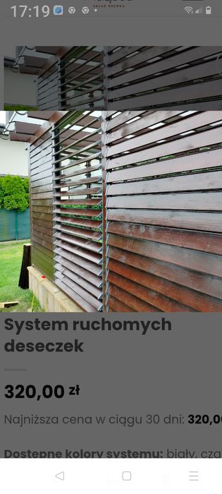 Ruchome deseczki