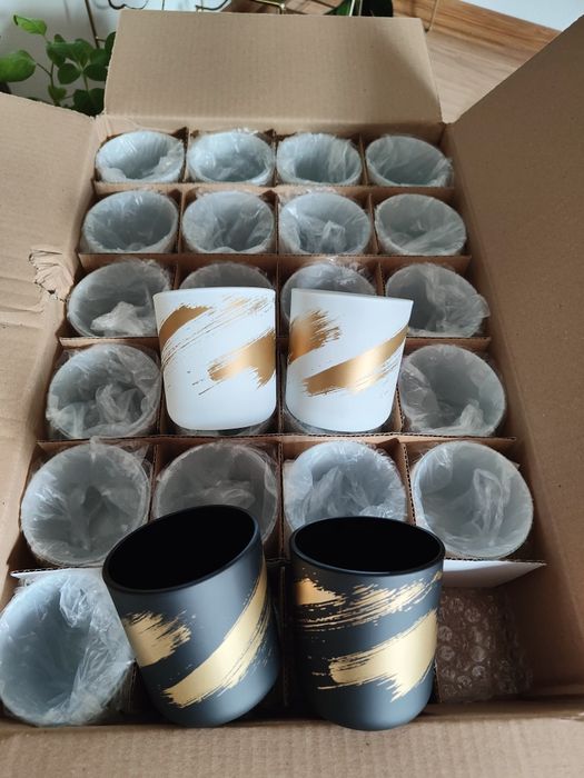 Słoik do zalewu świec 96 szt