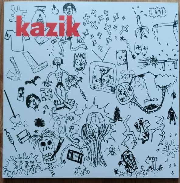 KAZIK-Na Zywo , ale w studio-2LP-(clear red vinyl) -płyta nowa, folia